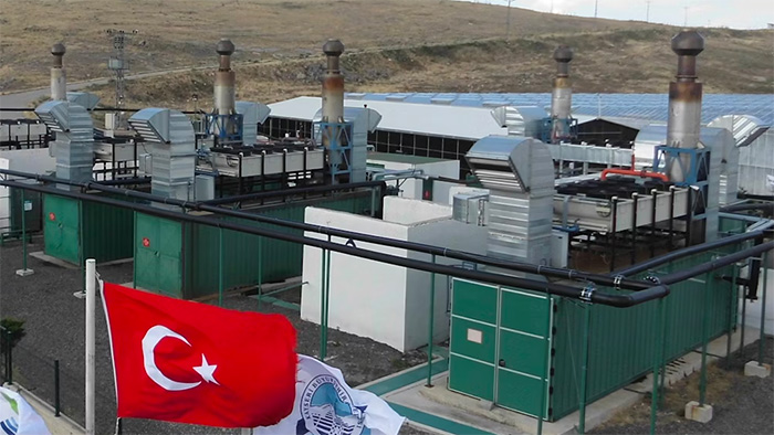 The Kayseri Molu Landfill Gas to Energy plant in Turkey